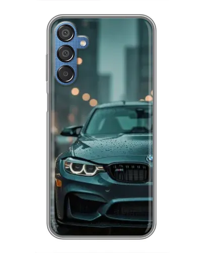 Чехол для Samsung Galaxy M15 (M156) с картинкой «BMW в огнях города» Чехол для Samsung Galaxy M15 (M156) с картинкой «BMW в огнях города»
