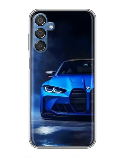 Чехол для Samsung Galaxy M15 (M156) с картинкой «Голубая BMW M4» Чехол для Samsung Galaxy M15 (M156) с картинкой «Голубая BMW M4»