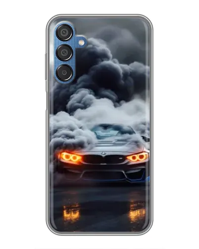 Чехол для Samsung Galaxy M15 (M156) с картинкой «BMW в дыму» Чехол для Samsung Galaxy M15 (M156) с картинкой «BMW в дыму»
