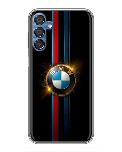Чехол для Samsung Galaxy M15 (M156) с картинкой «BMW M-Power неон» Чехол для Samsung Galaxy M15 (M156) с картинкой «BMW M-Power неон»