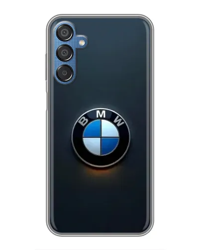 Чехол для Samsung Galaxy M15 (M156) с картинкой «Логотип BMW — минимализм» Чехол для Samsung Galaxy M15 (M156) с картинкой «Логотип BMW — минимализм»