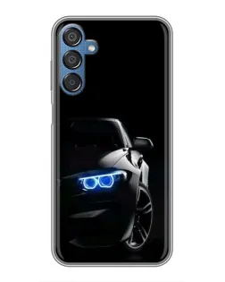 Чехол для Samsung Galaxy M15 (M156) с картинкой «BMW — ночной взгляд»