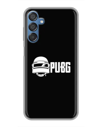 Чехол для Samsung Galaxy M15 (M156) с картинкой «PUBG — классический лого» Чехол для Samsung Galaxy M15 (M156) с картинкой «PUBG — классический лого»