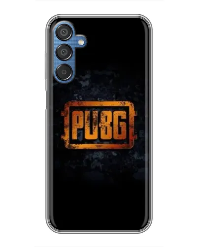 Чехол для Samsung Galaxy M15 (M156) с картинкой «PUBG — золотой логотип» Чехол для Samsung Galaxy M15 (M156) с картинкой «PUBG — золотой логотип»