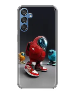 Чехол для Samsung Galaxy M15 (M156) с картинкой «Among Us — 3D стиль» Чехол для Samsung Galaxy M15 (M156) с картинкой «Among Us — 3D стиль»