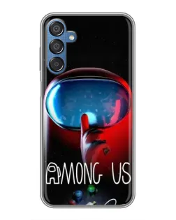 Чехол для Samsung Galaxy M15 (M156) с картинкой «Красный импостер — макро» Чехол для Samsung Galaxy M15 (M156) с картинкой «Красный импостер — макро»