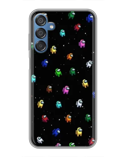 Чехол для Samsung Galaxy M15 (M156) с картинкой «Экипаж Among Us»