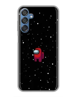 Чехол для Samsung Galaxy M15 (M156) с картинкой «Красный Among Us»