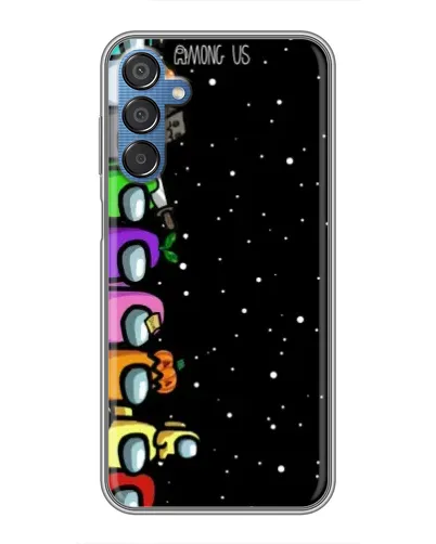 Чехол для Samsung Galaxy M15 (M156) с картинкой «Команда Among Us»