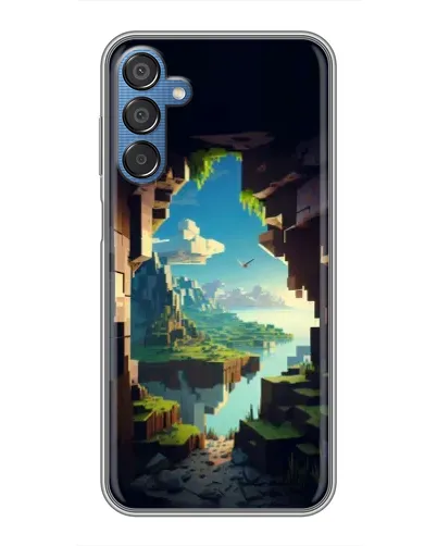 Чехол для Samsung Galaxy M15 (M156) с картинкой «Вид из пещеры»
