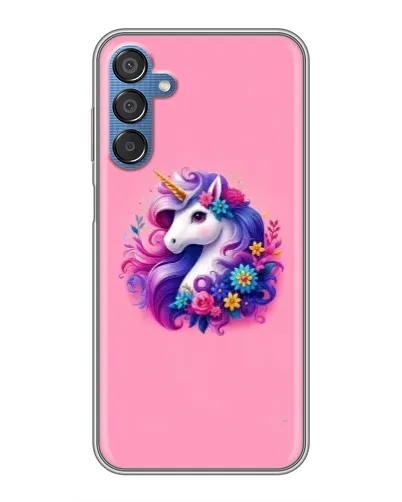 Чехол для Samsung Galaxy M15 (M156) с картинкой «Сказочный единорог»