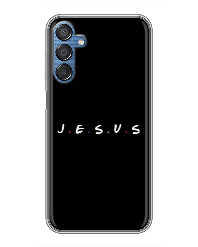 Чехол для Samsung Galaxy M15 (M156) с картинкой «Точки веры J.E.S.U.S.»