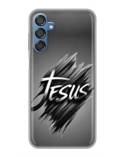 Чехол для Samsung Galaxy M15 (M156) с картинкой «Надпись Jesus Graffiti»