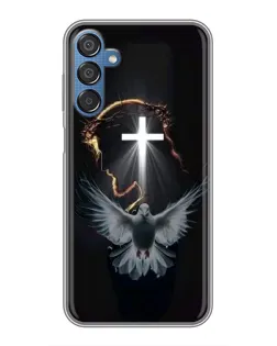 Чехол для Samsung Galaxy M15 (M156) с картинкой «Голубь и Свет»