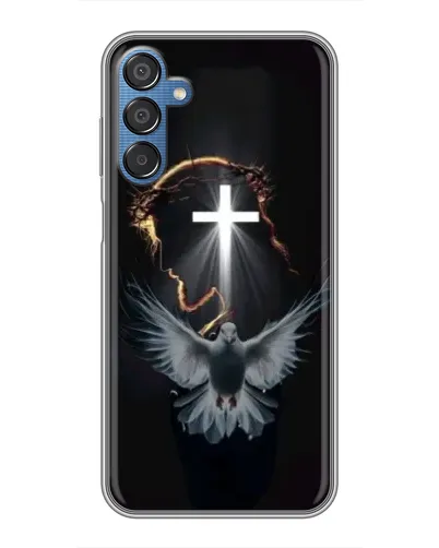 Чехол для Samsung Galaxy M15 (M156) с картинкой «Голубь и Свет»