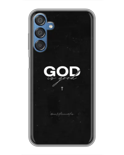 Чехол для Samsung Galaxy M15 (M156) с картинкой «GOD — Бог над всем»
