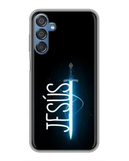 Чехол для Samsung Galaxy M15 (M156) с картинкой «Меч Духа Jesus»