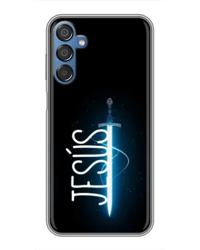 Чехол для Samsung Galaxy M15 (M156) с картинкой «Меч Духа Jesus»