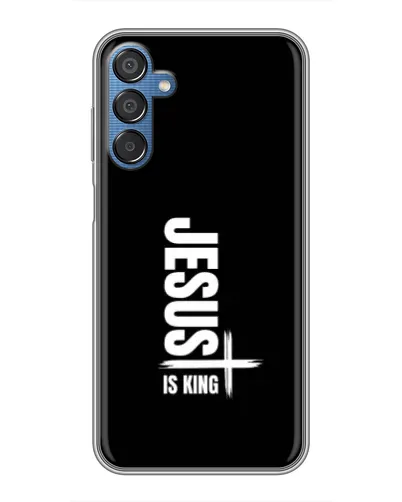 Чехол для Samsung Galaxy M15 (M156) с картинкой «Вертикаль веры Jesus»