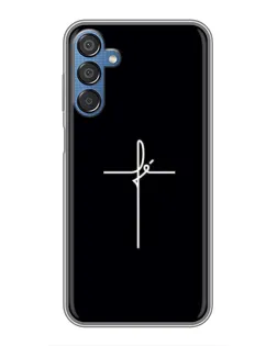 Чохол для Samsung Galaxy M15 (M156) з картинкою «Тонкий хрест»