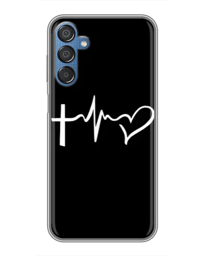 Чохол для Samsung Galaxy M15 (M156) з картинкою «Пульс віри» Чохол для Samsung Galaxy M15 (M156) з картинкою «Пульс віри»