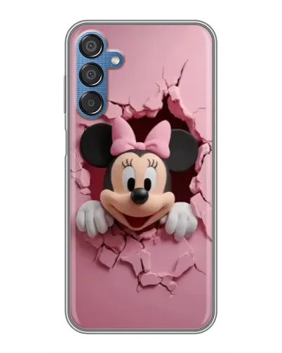 Чехол для Samsung Galaxy M15 (M156) с картинкой «Минни сквозь стену»
