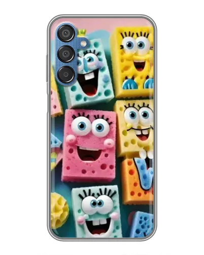 Чехол для Samsung Galaxy M15 (M156) с картинкой «Цветные губки» Чехол для Samsung Galaxy M15 (M156) с картинкой «Цветные губки»
