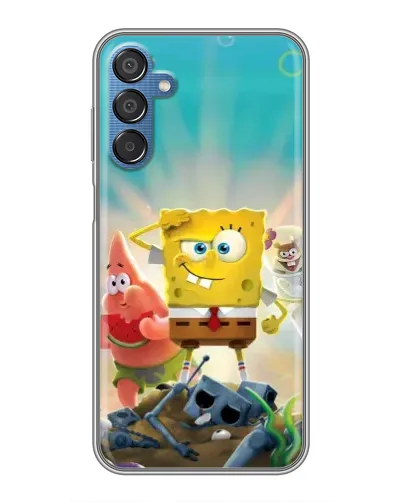 Чехол для Samsung Galaxy M15 (M156) с картинкой «Спанч Боб победитель» Чехол для Samsung Galaxy M15 (M156) с картинкой «Спанч Боб победитель»