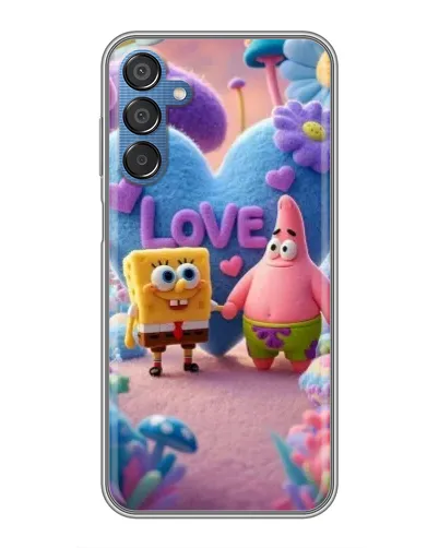 Чехол для Samsung Galaxy M15 (M156) с картинкой «Губка Боб Патрик» Чехол для Samsung Galaxy M15 (M156) с картинкой «Губка Боб Патрик»