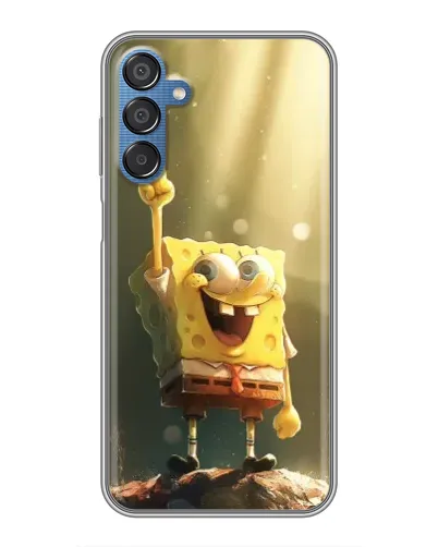 Чехол для Samsung Galaxy M15 (M156) с картинкой «Сияющий Спанч Боб» Чехол для Samsung Galaxy M15 (M156) с картинкой «Сияющий Спанч Боб»