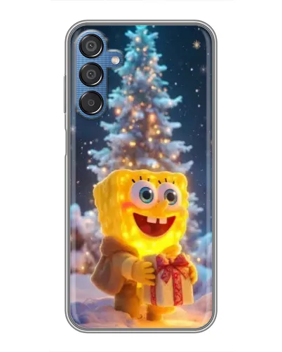 Чехол для Samsung Galaxy M15 (M156) с картинкой «Рождественский Спанч Боб» Чехол для Samsung Galaxy M15 (M156) с картинкой «Рождественский Спанч Боб»