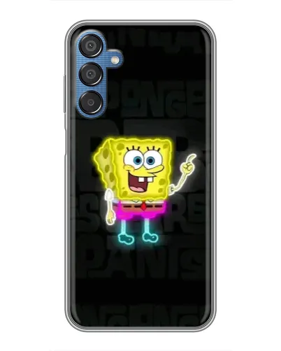 Чехол для Samsung Galaxy M15 (M156) с картинкой «Неоновый Губка Боб» Чехол для Samsung Galaxy M15 (M156) с картинкой «Неоновый Губка Боб»