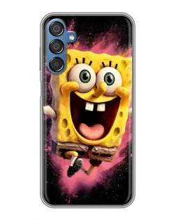 Чехол для Samsung Galaxy M15 (M156) с картинкой «Взрывной Спанч Боб»