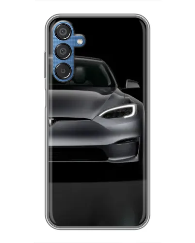 Чехол для Samsung Galaxy M15 (M156) с картинкой «Tesla Model S Look»