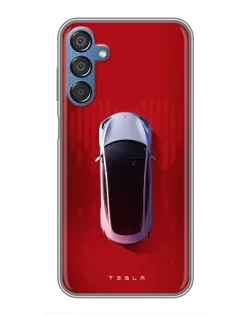 Чехол для Samsung Galaxy M15 (M156) с картинкой «Tesla Top View» Чехол для Samsung Galaxy M15 (M156) с картинкой «Tesla Top View»