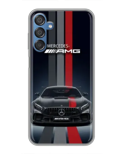 Чехол для Samsung Galaxy M15 (M156) с картинкой «Mercedes — белый карбон» Чехол для Samsung Galaxy M15 (M156) с картинкой «Mercedes — белый карбон»