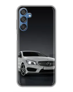 Чехол для Samsung Galaxy M15 (M156) с картинкой «Mercedes AMG GT Silver» Чехол для Samsung Galaxy M15 (M156) с картинкой «Mercedes AMG GT Silver»