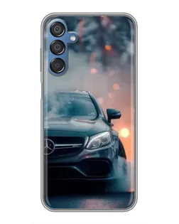 Чехол для Samsung Galaxy M15 (M156) с картинкой «Mercedes — ночной город» Чехол для Samsung Galaxy M15 (M156) с картинкой «Mercedes — ночной город»