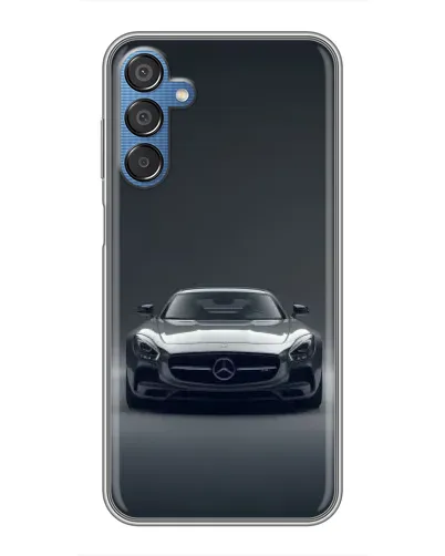Чехол для Samsung Galaxy M15 (M156) с картинкой «Mercedes на черном» Чехол для Samsung Galaxy M15 (M156) с картинкой «Mercedes на черном»