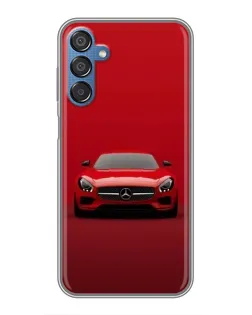 Чехол для Samsung Galaxy M15 (M156) с картинкой «Красный Mercedes AMG»