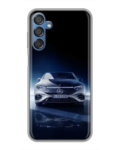 Чехол для Samsung Galaxy M15 (M156) с картинкой «Ночной Mercedes EQ» Чехол для Samsung Galaxy M15 (M156) с картинкой «Ночной Mercedes EQ»