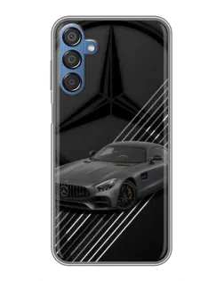 Чехол для Samsung Galaxy M15 (M156) с картинкой «Mercedes AMG — графика»