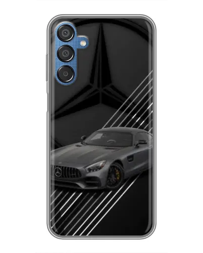 Чехол для Samsung Galaxy M15 (M156) с картинкой «Mercedes AMG — графика» Чехол для Samsung Galaxy M15 (M156) с картинкой «Mercedes AMG — графика»