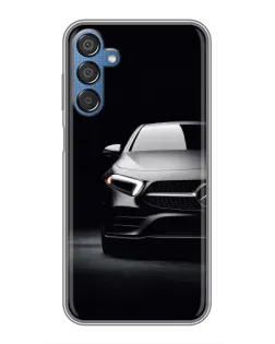 Чехол для Samsung Galaxy M15 (M156) с картинкой «Свет фар Mercedes»