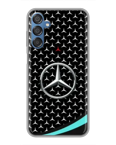 Чехол для Samsung Galaxy M15 (M156) с картинкой «Mercedes — бирюзовый акцент» Чехол для Samsung Galaxy M15 (M156) с картинкой «Mercedes — бирюзовый акцент»
