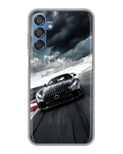 Чехол для Samsung Galaxy M15 (M156) с картинкой «Гоночный Mercedes AMG»