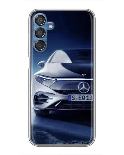 Чехол для Samsung Galaxy M15 (M156) с картинкой «Mercedes EQ — будущее» Чехол для Samsung Galaxy M15 (M156) с картинкой «Mercedes EQ — будущее»