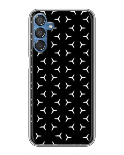 Чохол для Samsung Galaxy M15 (M156) з картинкою «Mercedes паттерн зірок» Чохол для Samsung Galaxy M15 (M156) з картинкою «Mercedes паттерн зірок»