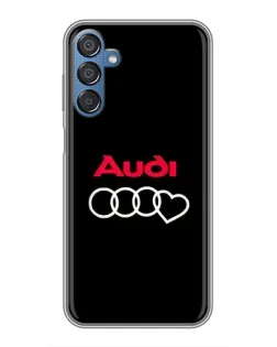 Чехол для Samsung Galaxy M15 (M156) с картинкой «Логотип Audi Heart» Чехол для Samsung Galaxy M15 (M156) с картинкой «Логотип Audi Heart»