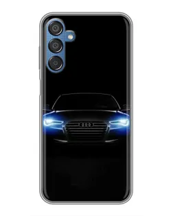 Чехол для Samsung Galaxy M15 (M156) с картинкой «Audi в неоне»
